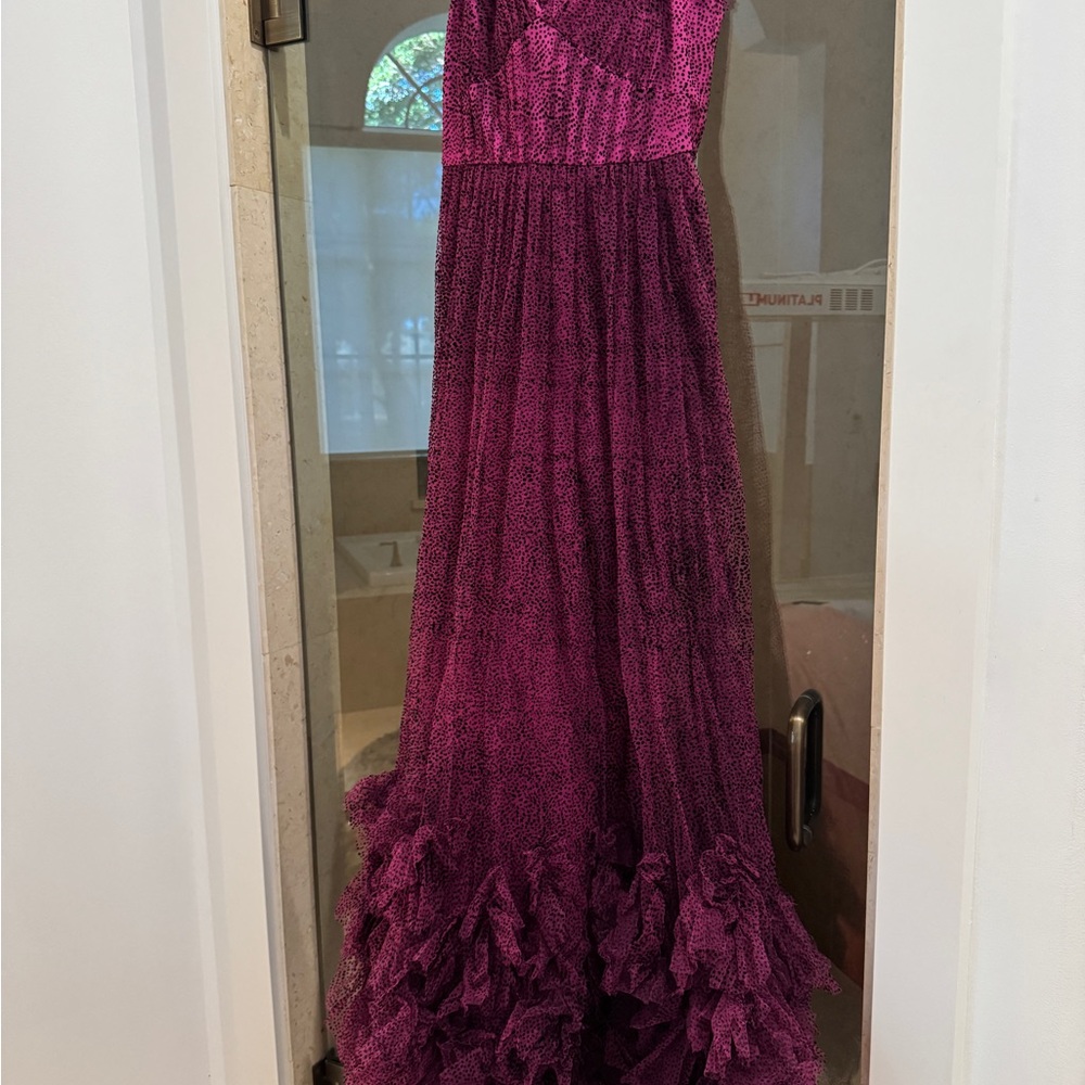 Marchesa Kids Dress in Rich Purple